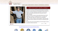Desktop Screenshot of integrityinspectionstx.com